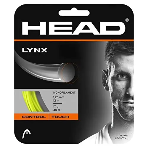 Produktbild: HEAD Unisex-Erwachsene Lynx Set Tennis-Saite, Yellow, 17