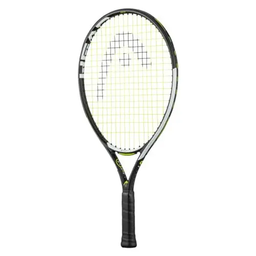 Produktbild: HEAD Unisex-Youth Speed 21 Tennisschläger, Schwarz/Weiß, 4-6 Jahre
