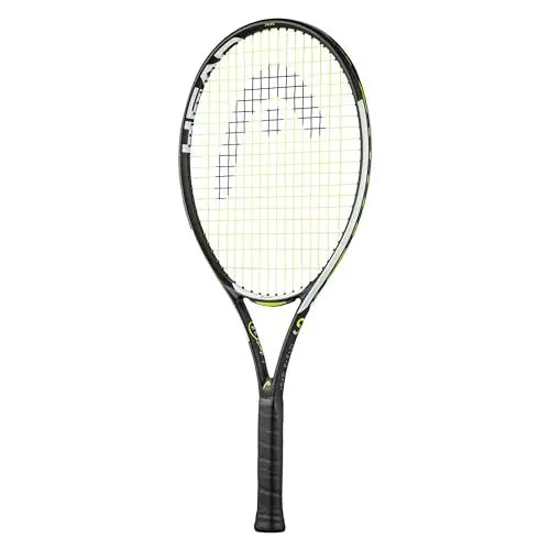 Produktbild: HEAD Unisex-Youth Speed 25 Tennisschläger, Schwarz/Weiß, 8-10 Jahre