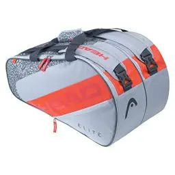Produktbild: HEAD Unisex – Erwachsene Elite Padel Supercombi Tennis Tasche, grau/orange, One Size