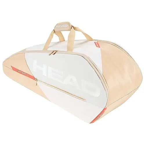 Produktbild: HEAD Unisex – Erwachsene Tour Racquet Bag M Tennistasche, Kamille/weiß, M