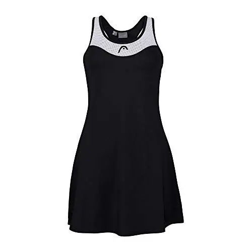 Produktbild: HEAD Womens Diana Dress W Kleid, Black/White, S
