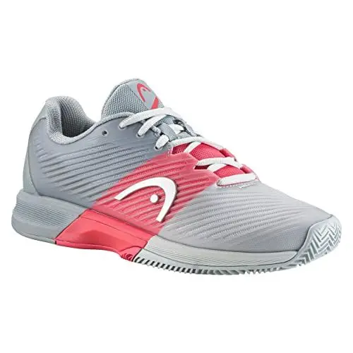 Produktbild: HEAD Women's Revolt Pro 4.0 Clay Women GRCO Tennisschuh, grau/Koralle, 38