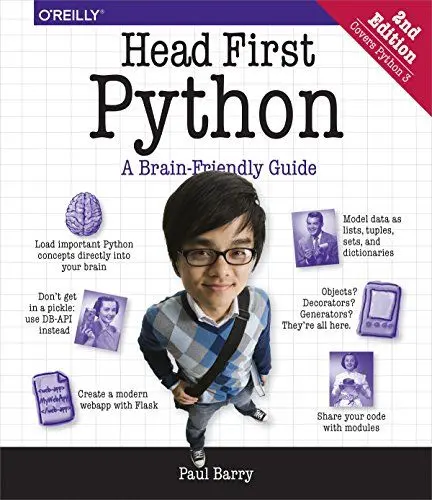 Produktbild: Head First Python 2e