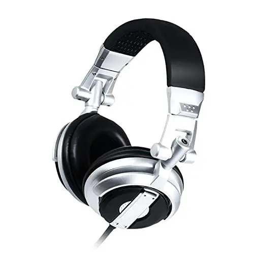 Produktbild: Head Mounted Headset, Drehbarer Faltbarer Kabelgebundener Kopfhörer, HiFi-Bass-Surround-Kopfhörer, Modernes Headset für VR-Raum-Studio-Aufnahmen, Gaming (Silber)