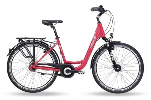 Produktbild: Head Unisex – Erwachsene City 26 R Citybike, rot, 44