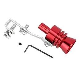Produktbild: Ejoyous Auto Sound Simulator Pfeife, Turbo Sound Simulator Pfeife Auto Fahrzeug Auspuff Pfeife Automobile Modified Turbo Sound Tail Throat Whistle für Accord Acura Red