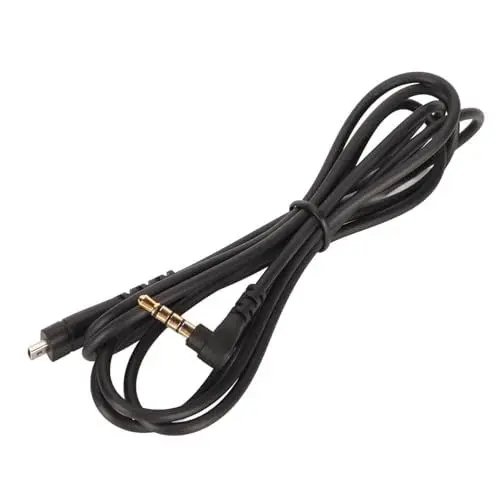 Produktbild: Headset-Kabel-Ersatz für Arctis 3 Arctis 5 Arctis 7 Arctis Prime Arctis Pro, Kopfhörer-Audiokabel aus Sauerstofffreiem Kupfer, (L-förmiger Stecker)