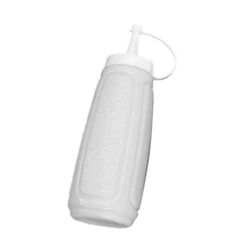 Produktbild: HEALEEP Saucen Quetschflasche Ketchup Und Senfspender Bpa Frei Auslaufsicher Mit Deckel Für Salatdressing Und Saucen