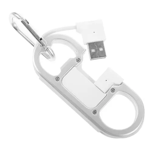 Produktbild: HEALEEP Schlüsselanhänger mit Multifunktions Datenkabel und Flaschenöffner für Männer USB Aufladekabel Tragbares Gadget für Unterwegs für Smartphones und Tablets