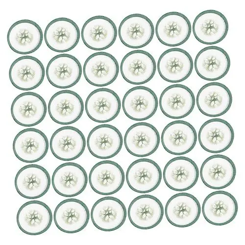 Produktbild: Healeved 100 Stück Gurken-augenklappen Vlies-augenmaskenpapier Augenkühlmaske Aufhellend