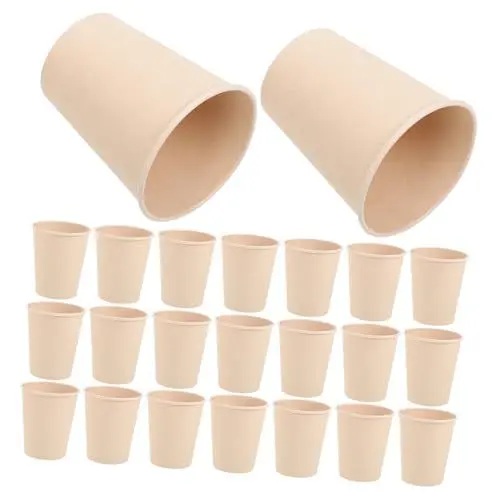 Produktbild: Healeved 250 Ml Große Kaffeetasse Aus Dickem Papier für Den Privatgebrauch Im Geschäftsleben 100 Stück