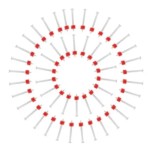 Produktbild: Healeved 100st Nagelwerbung Stahlnagel Bildaufhänger Nr Picturepedia Nägel Zum Aufhängen Von Fotorahmen Stahlbetonnägel Nägel Zum Aufhängen Von Bildern Zement Nagel Aus Stahl Wandbolzen Abs