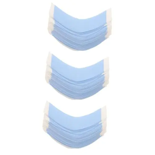 Produktbild: Healeved 108 Blatt Film Zur Haarverlängerung Spitzenband Haarverlängerungshalter Haarverlängerung Versorgung Wasserfestes Haarband Nahtloses Verlängerungsband Für Haare Sky-blue Pu