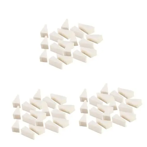 Produktbild: Healeved 120 Stk Maniküre-Schwamm Arm-Make-up- Schminkschwämme Keile Schönheitsschwämme Make-up-Mixer-Schwamm Bilden Puderquaste Make-up-Schwamm Puffschwamm Flattern