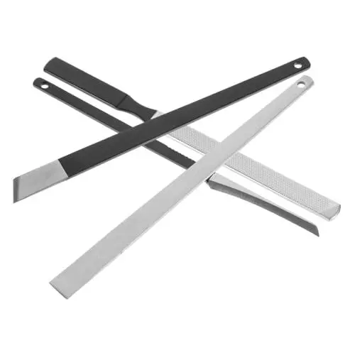 Produktbild: Healeved 12 Stk Pediküre-Tool Maniküre-Werkzeug aus Metall Fußpflegeset pediküre werkzeug callus remover Trimmer Schaber Pediküreschneider Zubehör für die Fußpflege Kosmetik Schermaschinen
