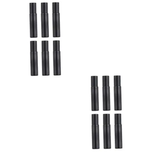 Produktbild: Healeved 12 Stk Rollflaschen aus Glas rollende Flaschen Tintenroller mit ätherischen Ölen Walzenölflaschen mini Parfümöl pflegeprodukte liquid behälter ätherisches Öl Parfümrolle Rollbälle