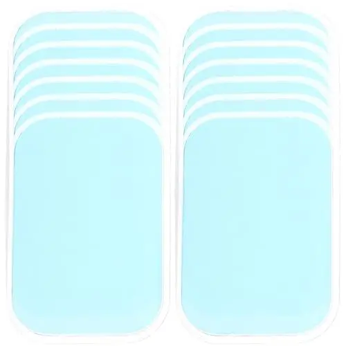 Produktbild: Healeved 12st Gelpads Für Bauchtoner Bauchmuskelgürtel Bauchtrainer Gel Pads Bauchgurt-gel-pad Hydrogel-fitnesspad Muskel-toner-gel-pads Bauchmuskel-gel-pads Ersatz-gelpads