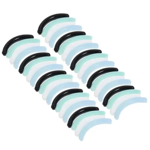 Produktbild: Healeved 160 Stück Wimpernzange Streifen Lash Curling Tool Pad Volumenwickler Für Haare Wimpernzange Pads Lash Curling Clip Pads Wimpernzange Nachfüller Wimpern Beauty Supplies