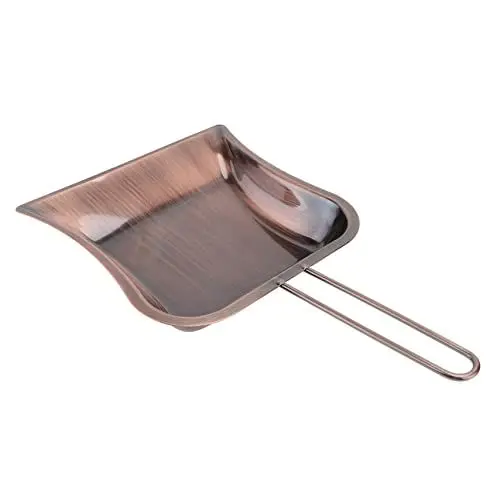 Produktbild: Healeved 1 Stück Kupfer Kehrschaufel Dekorative Kehrschaufel Kehrschaufel Mini Handbesen Desktop Kehrschaufel Artware Haushaltsreinigungsmaterial