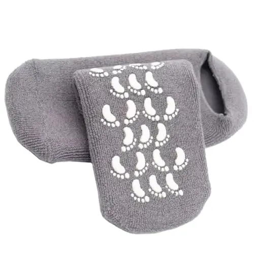 Produktbild: Healeved 1 Paar Fußbehandlungssocken fußerweichende Socken Fußpflegeprodukte für den Haushalt feuchtigkeitsspendende socken moisturizer socks gel socken Gel-Spa-Socken Gel-Socken Polyester