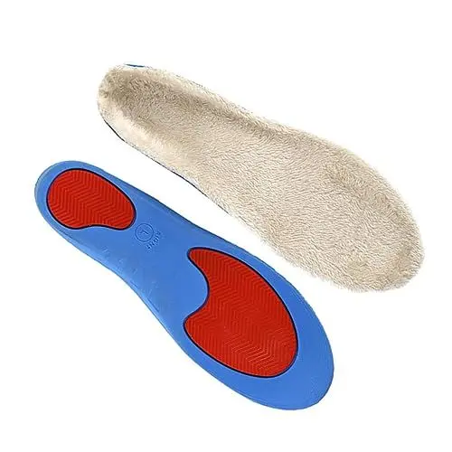 Produktbild: Healeved Warme Schuheinlagen für Herren Dicke und Bequeme Pu-einlagen für Schuhe