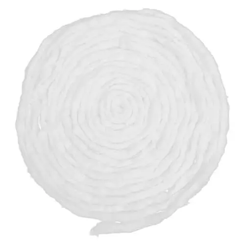 Produktbild: Healeved 1 Packung Watterolle Wattestreifen Bio-Baumwolle Frisierwatte Make-Up-Baumwolle Bio-Wattebällchen Make-Up-Watte Maniküre Wattestäbchen Wattebausch Riese Weiß