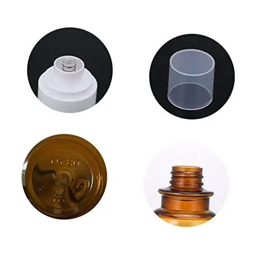 Produktbild: Healeved 5er-Pack Creme-Lotion-spenderflaschen-Set Reise-spenderflasche Lotionflasche Aus Kunststoff Kosmetikflasche Spender-reiseflasche für Frauen