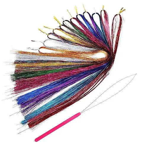 Produktbild: Healeved Haarverlängerungsclip Highlight-haarteil Glattes Clip-in-haar-accessoire für Frauen Haarverlängerungen mit Natürlichem Look