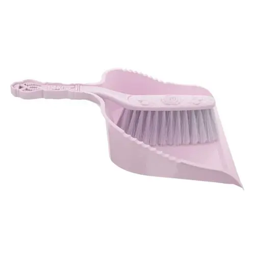 Produktbild: Healeved Mini-Besen- Und Kehrschaufel-Set Aus Kunststoff – Kompakte Reinigungsgeräte Für Schreibtisch Und Wohnheim – 1 Set Für Zuhause