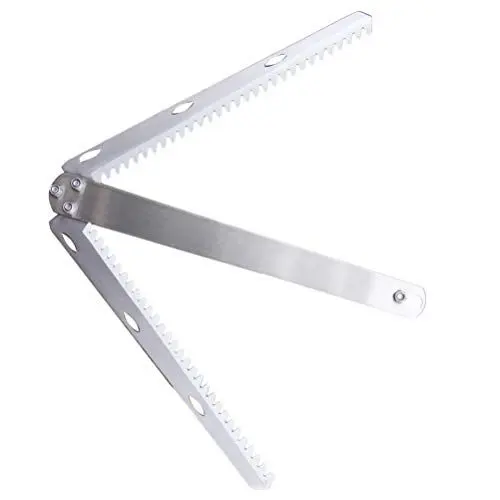 Produktbild: Healeved 1stk Radius Gartengeräte Unkrautschärfer Angeln Wasserpflanzen Cutter Angeln Grasschneider Unkraut Rechen Rechen Handscheren Strände Unkrautschneider Angelmesser Rostfreier Stahl