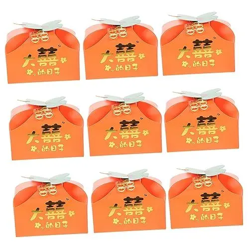 Produktbild: Healeved 20er-box Geschenkbox Kürbis-papierschachteln Halloween-kürbis-boxen Süßigkeitenbehälter Halloween-party-boxen Kürbis-bonbonbehälter Süßigkeitentüten Aus Pappe Aluminiumlegierung