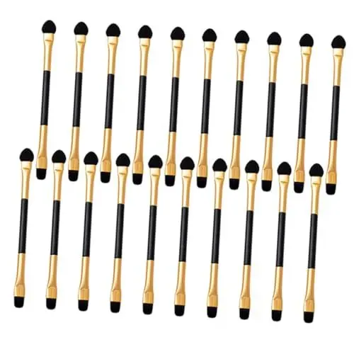 Produktbild: Healeved Make-up-pinsel-set 20-teilig Lidschattenpinsel Für Damen Doppelseitig Augen-make-up-pinsel Kompaktes Lidschattenpinsel-set