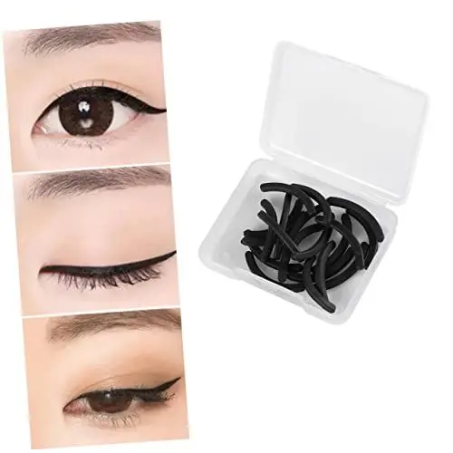 Produktbild: Healeved Wimpernzangen-pads Ersatz Tragbare Wimpernzangen Für Mädchen 20 Stück Silikon-augenpads Für Wimpern