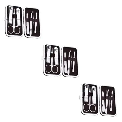 Produktbild: Healeved 21 Stk Nagelschneider nagelhautzange nagelschere fussnägel Nagelfeile nailclipping fingernagelschere Nagelknipser nagelklipserset nagelhautschere nail clipper Nagelpflegeset