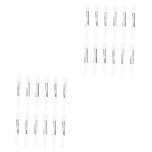 Produktbild: Healeved Lip Pinsel 24 Stk Lippenpinsel Aus Silikon Make-up-schwämme Für Grundierungen Mascara-zauberstäbe Silikon-applikatorpinsel Make-up- Lippen Zauberstab Reisen Maskara Kieselgel Augen