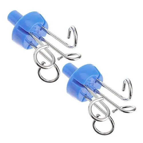 Produktbild: Healeved Stangenständer-aufhänger Edelstahlhaken Für Rack-zubehör Einfach Zu Installieren