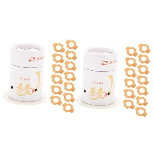 Produktbild: Healeved 2 Sätze Hängender Moxibustionsschlauch Moxabrenner Kratzen Moxibustions-töpfe Massage-moxibustion-topf Massagetopf Moxibustionstopf Aus Metall Massagezubehör Flammhemmende Alufolie