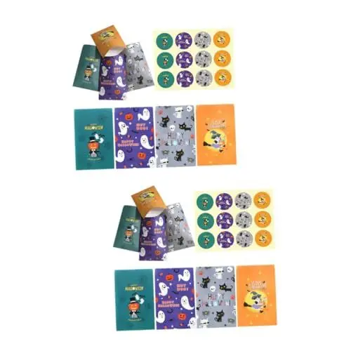 Produktbild: Healeved 2 Sets Halloween-süßigkeitentüten Geschenktüten Für Halloween Geschenktüten Mit Halloween-motiven
