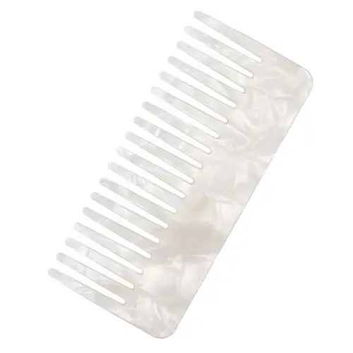 Produktbild: Healeved 2stücke Grobzinkiger Anti-statik Haarentwirrungskamm Mode Kamm Für Salon Und Zuhause Für Lange Haare Und Haarschmuck