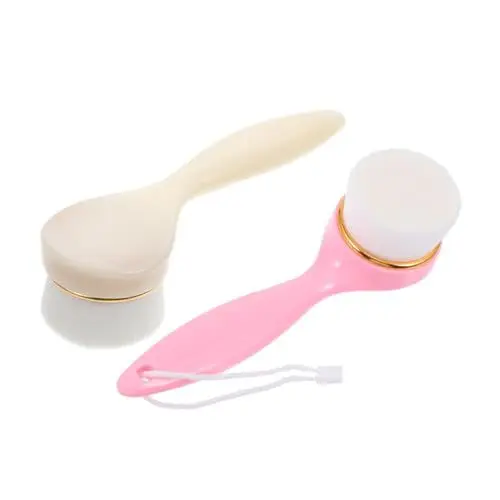 Produktbild: Healeved 2pcs Gesicht Peeling Werkzeug Weichen Borsten Gesichts Reinigung Pinsel Griff Für Frauen