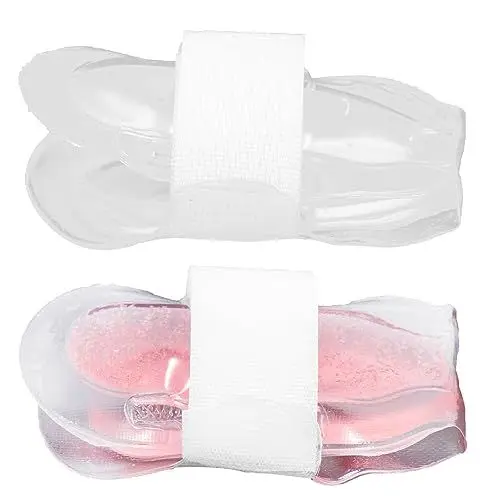 Produktbild: Healeved Fingerschutz Bei Verletzungen 2er-pack Gel-fingerschutz Gelenkmanschetten Bequem Wiederverwendbare Fingerschutzhüllen