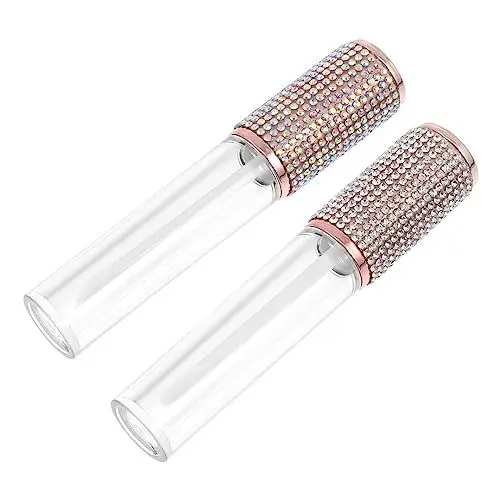 Produktbild: Healeved Verschiedene Lipgloss-flaschen 2 Stück Lippenstifthülsen Behälter Reisefreundlich Abs-material Auslaufsicher Make-up-zubehör