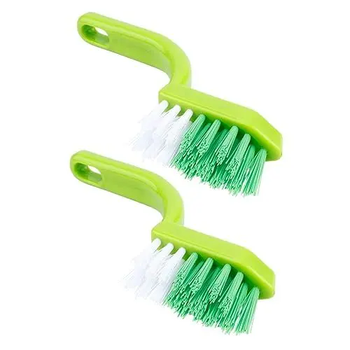 Produktbild: Healeved 2st Reinigungsbürste Haushaltsreinigung Reinigungsmittel Reinigungszubehör Reinigungswerkzeuge Werkzeuge Zum Fensterputzen Werkzeuge Zur Bodenreinigung Green Plastik
