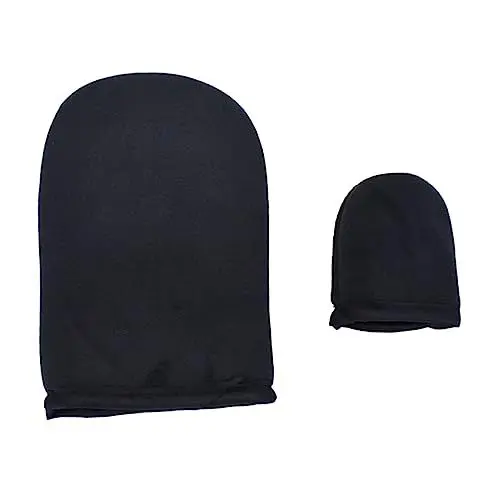 Produktbild: Healeved Bräunungshandschuhe – Sonnenschutzhandschuh-set – Selbstbräunungshandschuh – Gesichtshandschuh- – Pe Und Schwamm – Tragbares Design