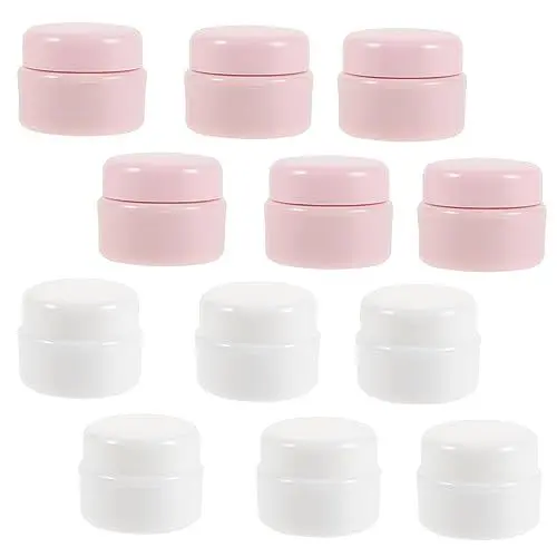 Produktbild: Healeved 36 Stk Creme-Box Lotion aufbewahrungsdose gae Sahneverpackungsflasche Nagelöl Lippenbalsam klarer Nagellack leere Behälter aus Kunststoff nachfüllbare leere Kosmetikbehälter bilden