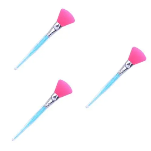 Produktbild: Healeved 3St Bürste für maskenpinsel kosmetikpinsel makeup brushes Concealer-Creme make up brush gesichtspflege schmink pinsel Gesichtsbürste Schminkpinsel aus Silikon