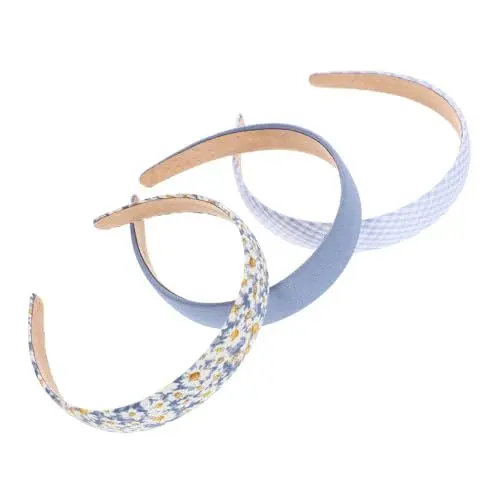 Produktbild: Healeved Vielseitiges Stirnband-set Für Damen 3-teilig Modische Stirnbänder Leicht Für Outdoor-aktivitäten Gesichtswaschen