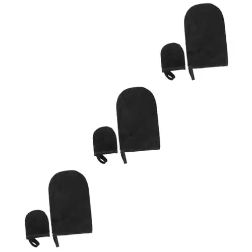 Produktbild: Healeved 3 Sets Uv-handschuhe Zum Bräunen Von Gelnägeln Atmungsaktive Maniküre-handschuhe Hitzebeständiges Material