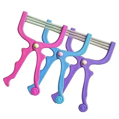 Produktbild: Healeved 3er Set Gesichtshaarentferner Tragbare Epilierer Für Schmerzlose Haarentfernung Feder Haarentferner Für Frauen Und änner Effektives Beauty Tool Zur Gesichtsbehaarung
